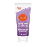 Lume Whole Body Mini Invisible Cream Tube Deodorant - Lavender Sage - Trial Size - 0.5oz