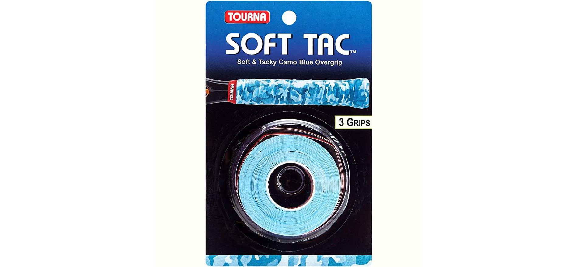 Tourna Soft Tac Neon Tacky Overgrip (Pack of 3)