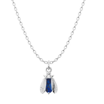 Bee Fabulous Birthstone Bee Necklace by Bow to the Bee