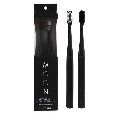 Moon Soft Bristle Toothbrush - 2pk