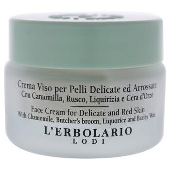 L'Erbolario Face Cream for Delicate and Red Skin - Face Cream for Sensitive Skin - 1 oz