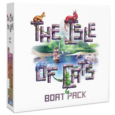 City of Games: The Isle of Cats - Boat Pack Expansion - Boardgame, Ages 8+
