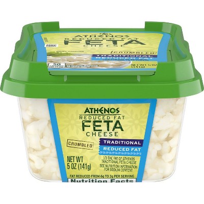 Athenos Reduced Fat Feta Cheese - 5oz