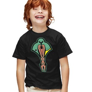 Boys' Star Trek Cardassian Logo T-Shirt Black Small - 1 of 4
