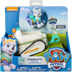 Paw Patrol Everest's Rescue Snowmobile, Vehicle & Figure - 1 of 3