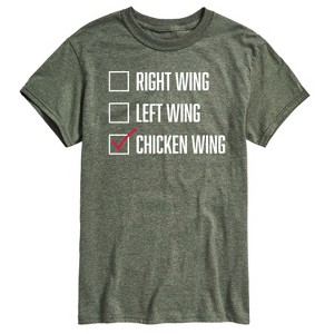 Men's - Instant Message - Chicken Wing Ballot Short Sleeve Graphic T-Shirt - 1 of 4