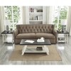 Dexmalle Athens Contemporary 3-Piece Wood Shelf Coffee Table Set - 4 of 4