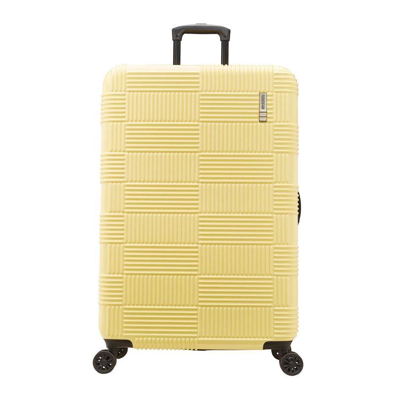 American Tourister NXT Hardside Large Checked Spinner Suitcase, 3 of 16