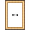 PosterPalooza | Traditional Gold Picture Frame - UV Acrylic, Foam Board Backing, Hanging Hardware - 2 of 4