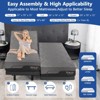 Vipbear Smart Adjustable Bed Frame with Mattress/Without Mattress,12/14 in Gel Memory Foam Medium-Firm Mattress in Box,Adjustable with Wireless Remote - 4 of 4