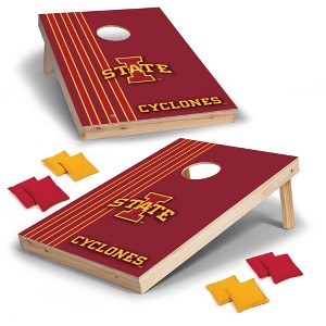 NCAA Iowa State Cyclones 2'x3' Wood Cornhole Set - 1 of 4