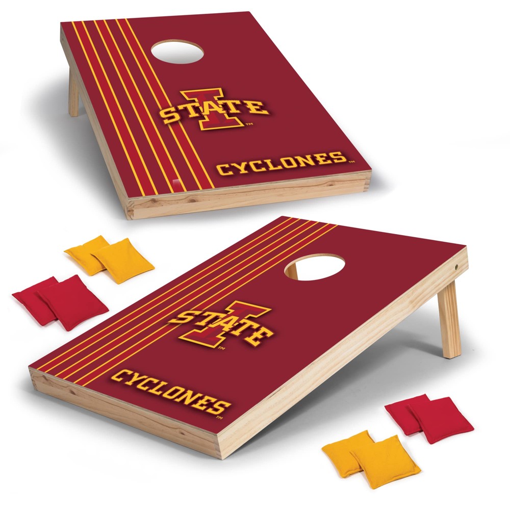 NCAA Iowa State Cyclones 2'x3' Wood Cornhole Set