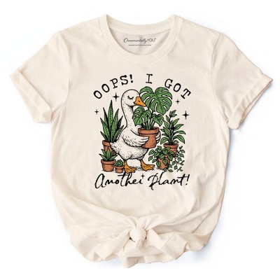 Oops I Got Another Plant Goose T-Shirt, Sarcastic Gardening Humor