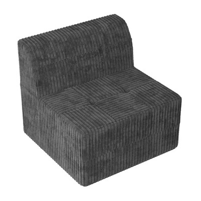 NicBex Couches for Living Room Single Seat Compressed Sofa Corduroy Sectional Sofa Couch Modern Upholstered Sofa Bed Sleeper for Apartment