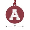 Alma College Primary Logo Aluminum Holiday Christmas Tree Ornament - 3 of 4