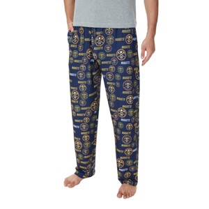 NBA Denver Nuggets Men's Pajama Pants with Pockets - 1 of 3