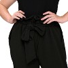 L I V D Women's Paperbag Tie Belt Pocket Pants - 3 of 3