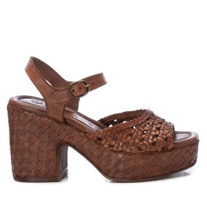 Carmela Collection Women's Leather Fashion Sandals 161637 TAUPE 9.5 - 1 of 4