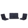 Christopher Knight Home Coesse Outdoor Water Resistant Fabric Club Chair Cushions (Set of 4) - 2 of 4