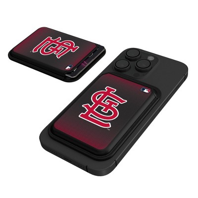 Keyscaper MLB National League Teams Linen Black Magnetic Credit Card Wallet