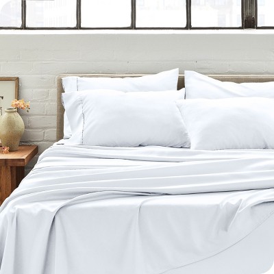 Ultra-Soft White Microfiber Standard Pillowcase Set of 4