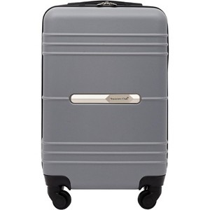 Paaaawaters Luggage, Charcoal, Carry-On 22-Inch Sturdy and durable - 1 of 4