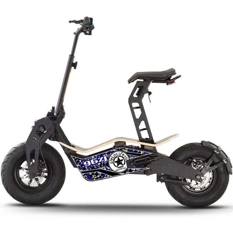 MotoTec Mad 1600w 48v Electric Scooter, 4 of 8