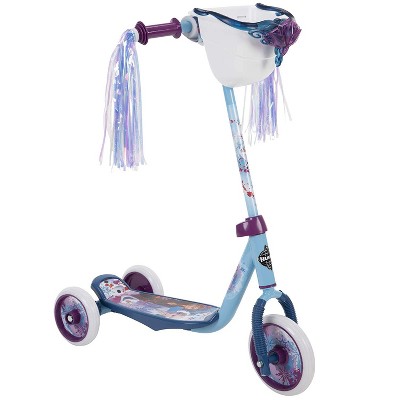 purple 3 wheel scooter