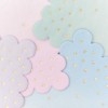 Sparkle and Bash 100-Pack Ombre Disposable Paper Napkins 5" Party Supplies, 4 Colors - 3 of 3
