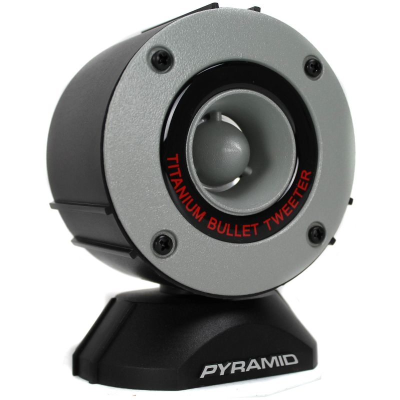 Pyramid 3.75" 300W LOUD Car Audio Aluminum Bullet Horn Tweeters, Pair | TW28, 2 of 7