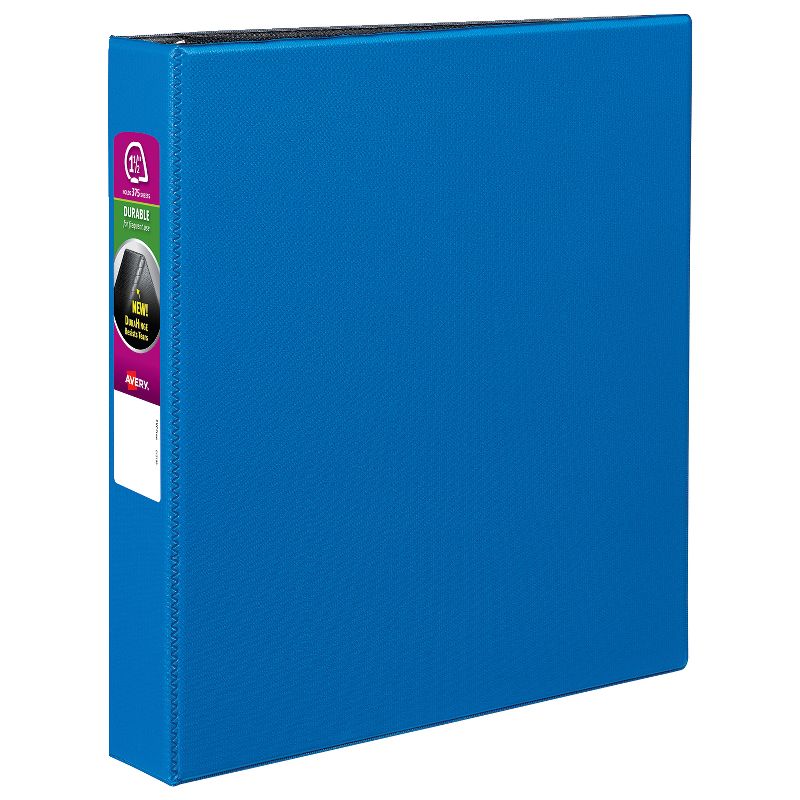 Avery Durable Binder, 1-1/2 Inch Slant Ring, Blue, 2 of 3