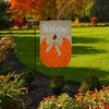 Autumn Pumpkin Burlap Garden Flag Welcome 18" x 12.5" Briarwood Lane - 4 of 4