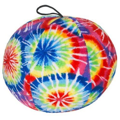 Multipet Groovy Tie-Dye Plush Ball Dog Toy