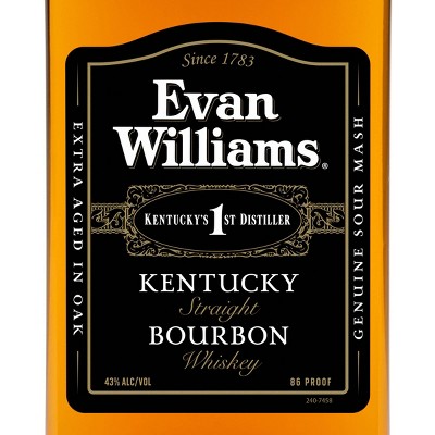 Evan Williams Bourbon - 375ml Bottle