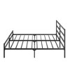 NicBex Twin/Queen/King Size Metal Platform Bed Frame with Headboard,Mattress Foundation with Steel Slat Support,Under Bed Storage,Easy Assembly,Black - 4 of 4