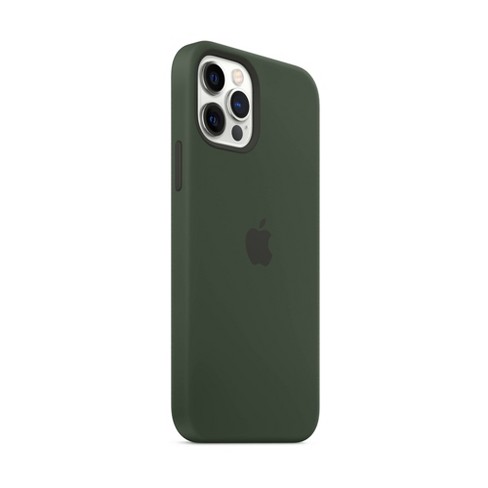 Apple Iphone 12 12 Pro Silicone Case With Magsafe Cypress Green Target