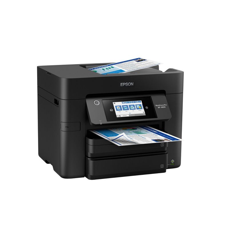 Epson WorkForce Pro WF-4833 All-in-One Color Inkjet Printer, Copier, Scanner - Black, 4 of 9