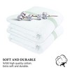 Sussexhome Hotel-Quality Bordered Ultra-Absorbent 100% Natural Cotton Bath Sheet Towel for Bathroom - 35 x 67 Inches - 2 of 4
