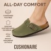 CUSHIONAIRE Hana - Genuine Leather Suede Classic Clog Womens Shoes - Slip On Mule Comfortable Shoes for Women - 3 of 4