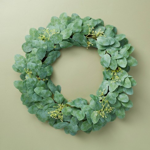 3.5 Artificial Greenery Wreath - Threshold™ : Target