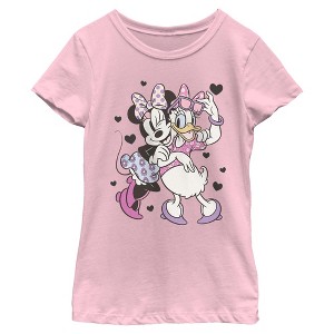 Girls Mickey & Friends Big Besties T Shirt - 1 of 4