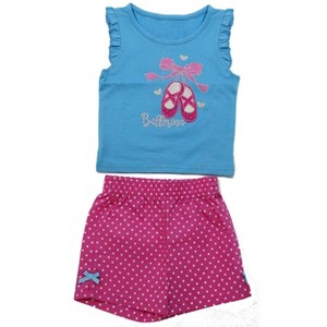 Just Love Two Piece Girls Shorts Set - 1 of 1
