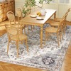 HOMCOM Area Rug, Vintage Machine Washable Rug, Non-Slip Floor Carpet for Living Room, Bedroom, Dining Room, Home Office - 4 of 4