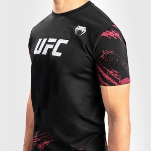 Venum UFC Authentic Fight Week 2.0 T-Shirt - Black/Red - 1 of 2