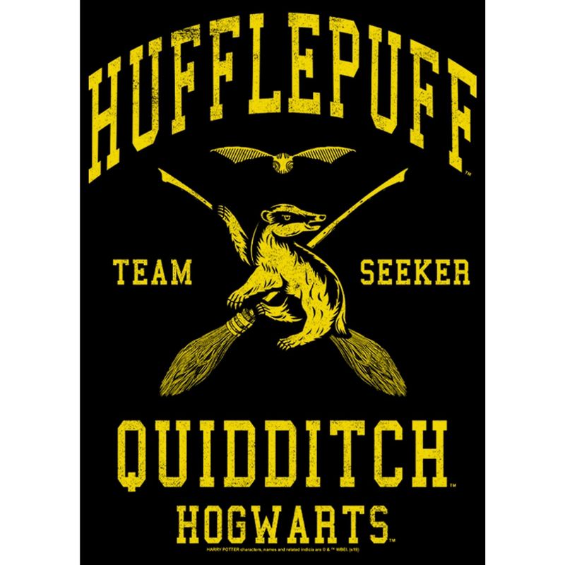 Men's Harry Potter Hufflepuff Quidditch Seeker Sweatshirt, 2 of 5