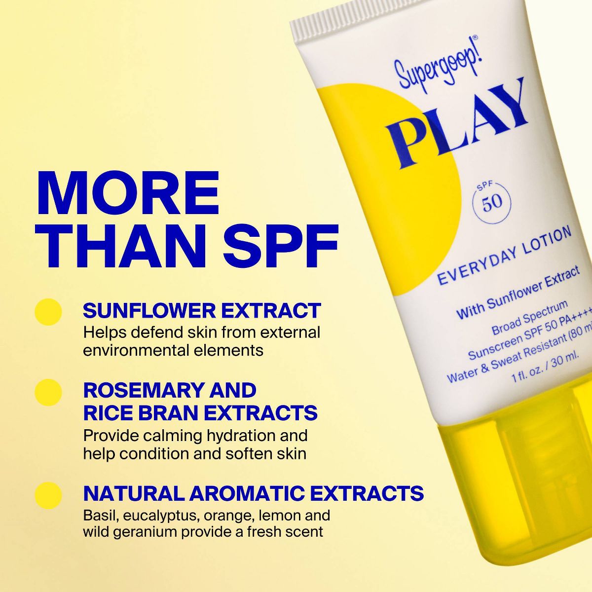 Supergoop! PLAY Everyday Hydrating Body & Face - Sunscreen Lotion - SPF 50 - thumbnail 5