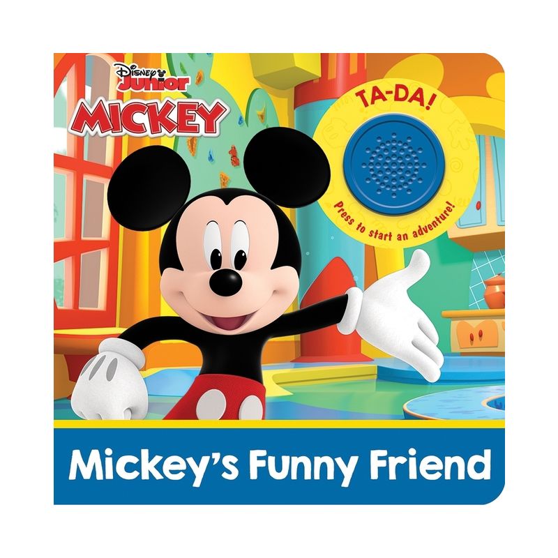 Disney Junior Mickey Mouse Funhouse: Mickey's Funny Friend Sound Book - by  Pi Kids (Mixed Media Product), 1 of 2