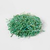 3oz Crinkle Easter Basket Grass Iridescent Green - Spritz™ - 3 of 3