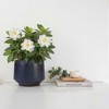 Wooakway 15" Dia Outdoor Indoor Ceramic Planter Pot Decorative Planter with Drainage Hole Patio Flower Pot - 3 of 4
