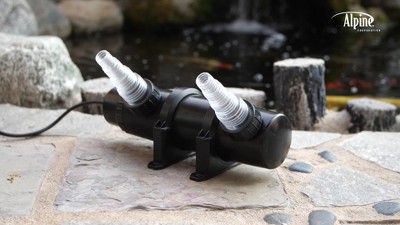 11-Watt Black UV Clarifier for Outdoor Water Use